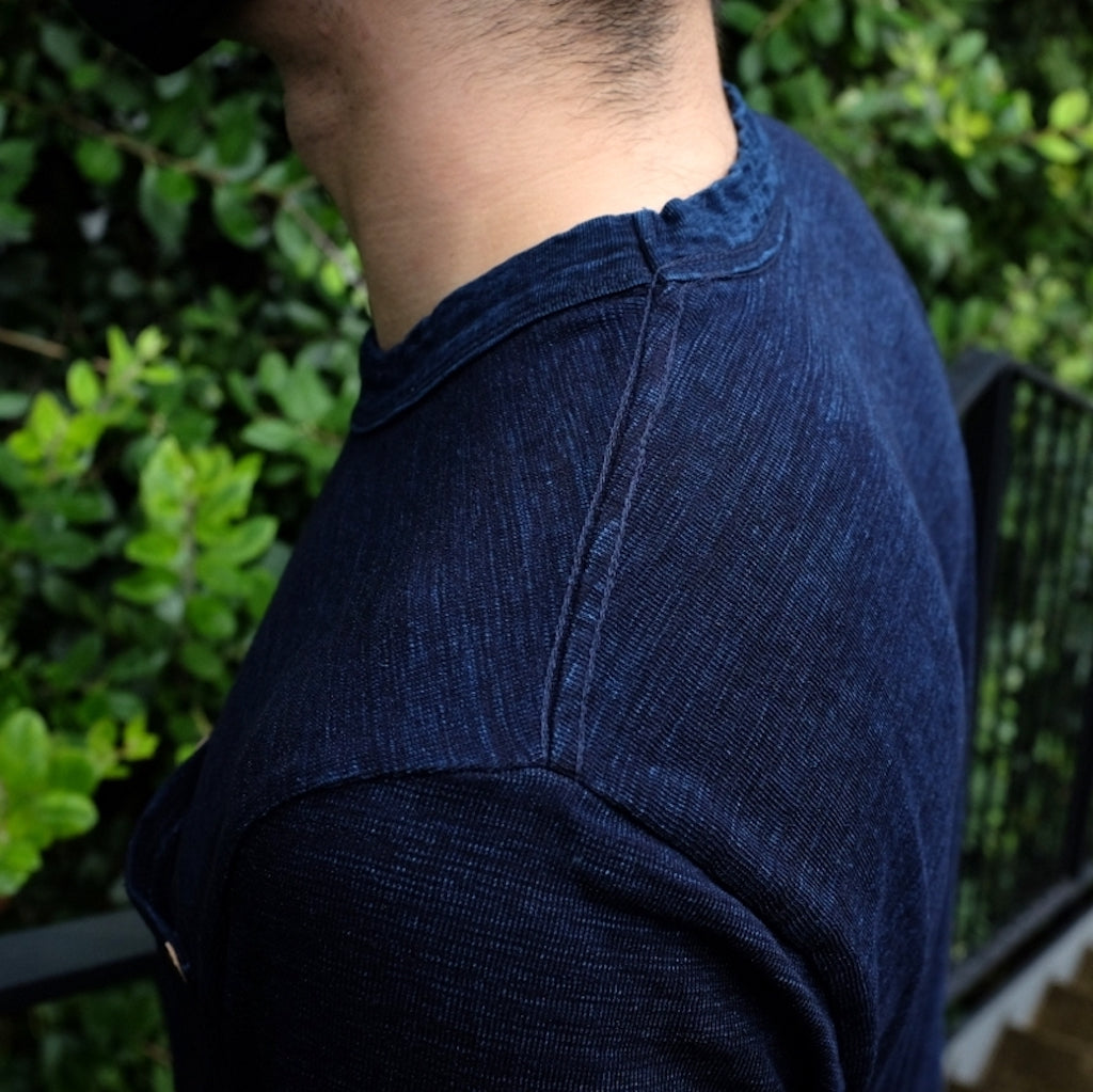 Pure Blue Japan Indigo Slub Pocket Tee