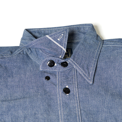 Studio D'Artisan Selvedge Chambray Work Shirt