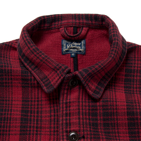 Studio D'Artisan "Hinode" Heavyweight Flannel Jacket
