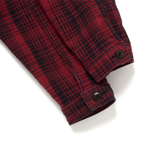 Studio D'Artisan "Hinode" Heavyweight Flannel Jacket