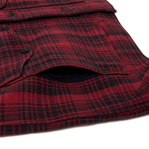 Studio D'Artisan "Hinode" Heavyweight Flannel Jacket