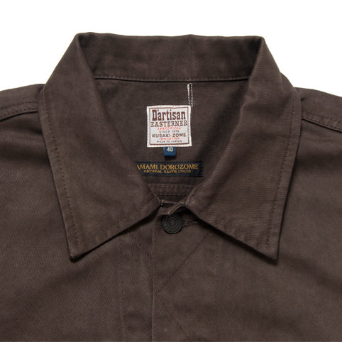 Studio D'Artisan Amami Dorozome "Easterner" Jacket (Dark Brown)