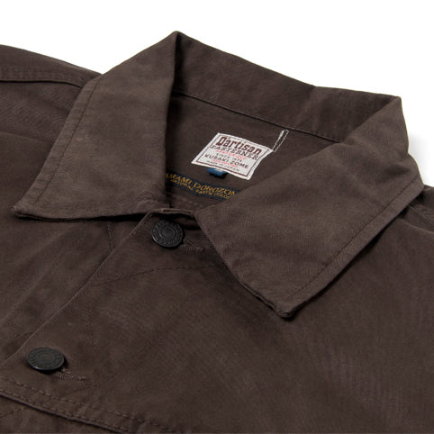 Studio D'Artisan Amami Dorozome "Easterner" Jacket (Dark Brown)