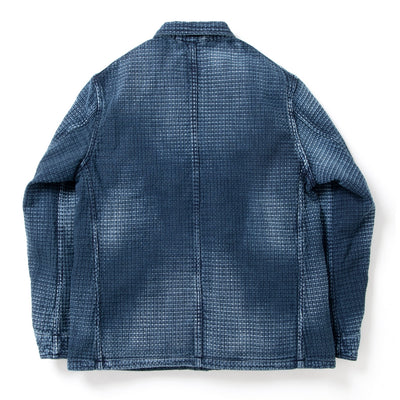 Studio D'Artisan Distressed Indigo Sashiko Coverall