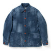 Studio D'Artisan Distressed Indigo Sashiko Coverall