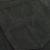 Samurai Jeans S710NBK 17oz. Black x Black Selvedge Denim Jeans (Slim Tapered) - Okayama Denim Jeans - Selvedge
