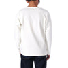 Japan Blue 18 Gauge Super Heavy Inlay Sweat LS Tee (White) - Okayama Denim T-Shirts - Selvedge