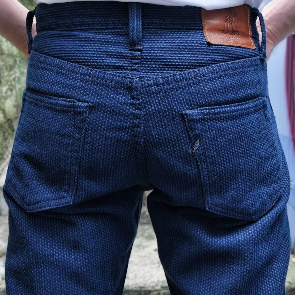 Pure blue shop japan sashiko pants