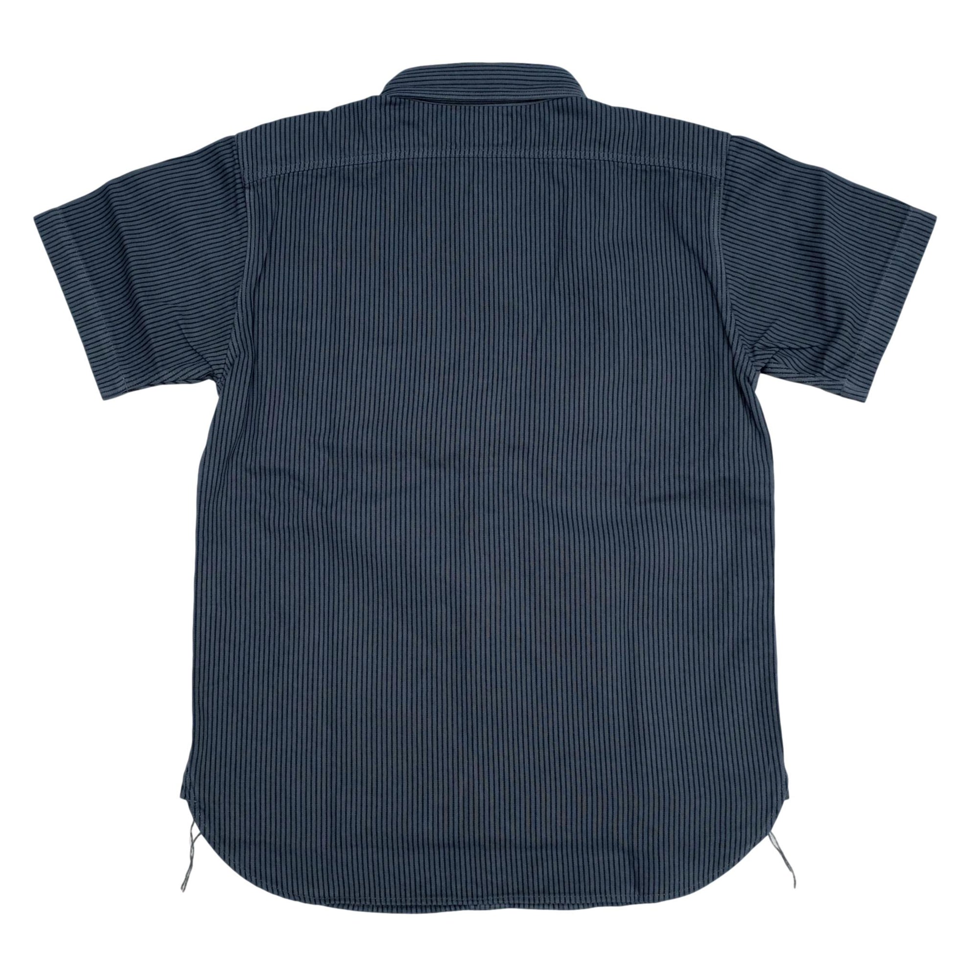 Studio D'Artisan Hickory Railroad S/S Shirt (Navy)