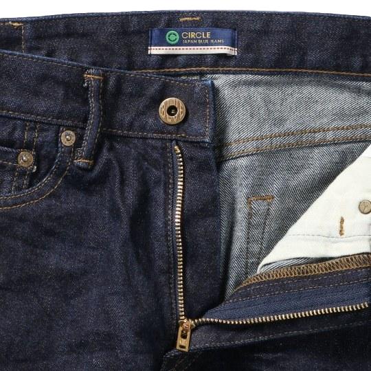 Japan Blue J305 'Circle' Stretch Selvedge Jeans (Slim Straight) - Okayama Denim Jeans - Selvedge