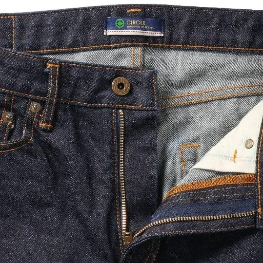 Japan Blue J201 'Circle' Selvedge Jeans (Slim Tapered) - Okayama Denim Jeans - Selvedge