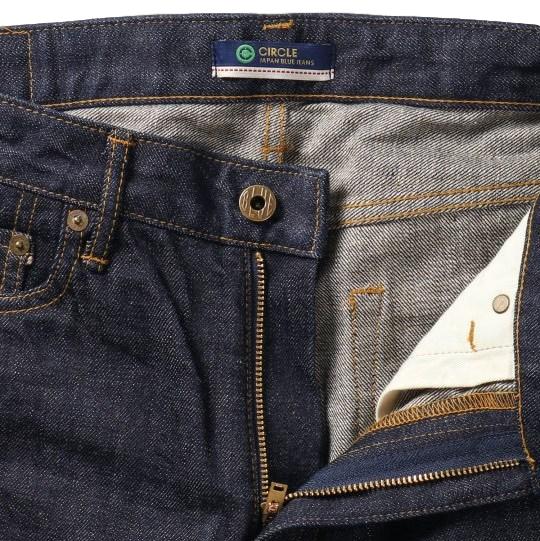 Japan Blue J304 'Circle' Selvedge Jeans (Slim Straight Japan Blue J304 'Circle' Selvedge Jeans (Slim Straight