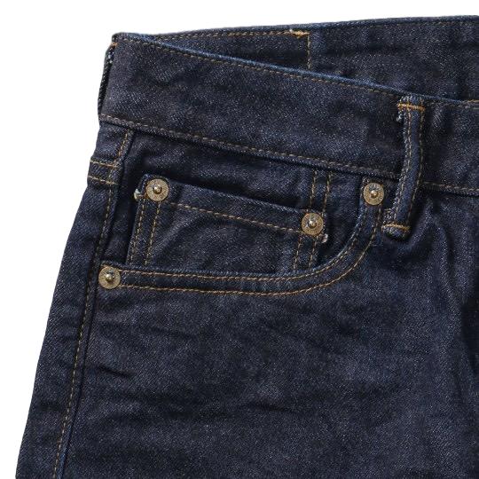 Japan Blue J205 'Circle' Stretch Selvedge Jeans (Slim Tapered) - Okayama Denim Jeans - Selvedge