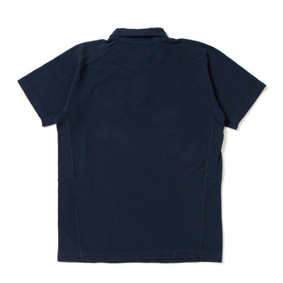 Studio D'Artisan Loopwheel Polo Shirt (Navy)