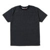 Studio D'Artisan Loopwheel Black Indigo Dyed Pocket Tee - Okayama Denim T-Shirts - Selvedge