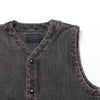 [Pre-Order] Studio D'Artisan Sumi Dyed Heavyweight Jersey Vest
