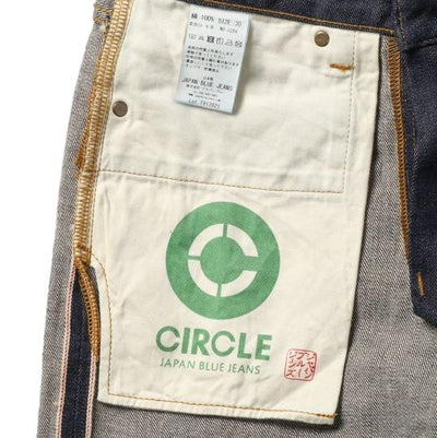 Japan Blue J104 'Circle' Selvedge Jeans (Skinny) - Okayama Denim Jeans - Selvedge