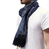 Pure Blue Japan Indigo Jacquard Boro Scarf