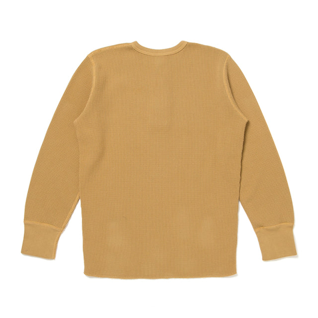 Studio D'Artisan L/S Heavy Thermal Henley (Yellow)
