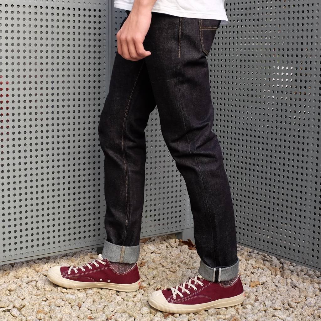 BIGJOHN　M106G 23oz スリムテーパード　w32 新品未使用 M106G (000B) 23oz selvedge denim / Slim fit | BIG JOHN since