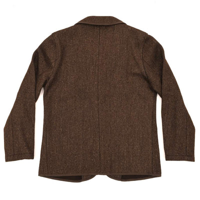 Brown's Beach Tailored Jacket (Oxford Gray) - Okayama Denim Jacket - Selvedge