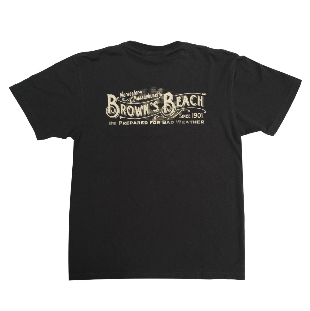 Brown's Beach Logo Print Tee