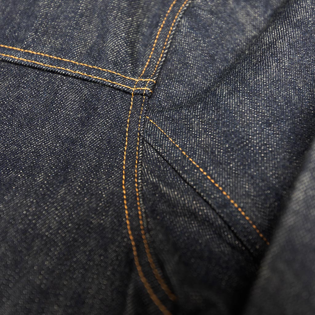 Big John 15.8oz. "Extra" Organic Cotton Embroidered Back Selvedge Jacket