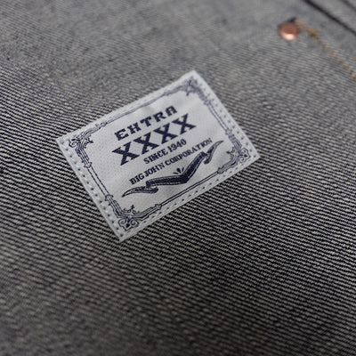 Big John 15.8oz. "Extra" Organic Cotton Embroidered Back Selvedge Jacket