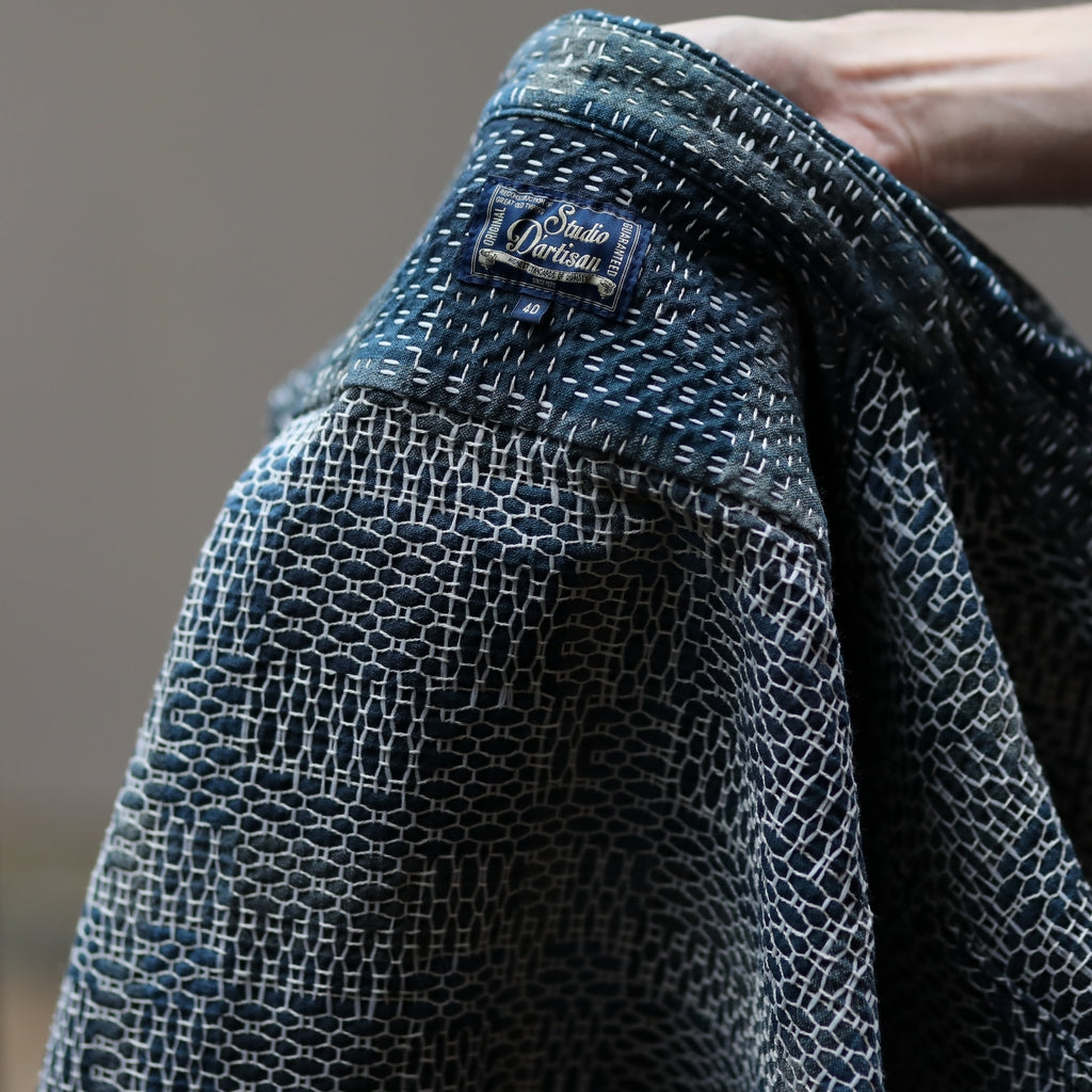 Studio D'Artisan "Noragi Sashiko" Work Shirt