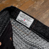 Studio D'Artisan Black "Sashiko Denim" Jeans (Relax Tapered)