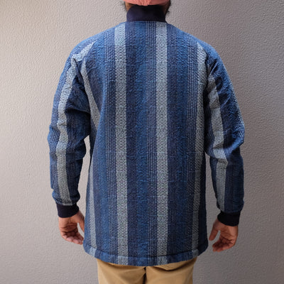 Studio D'Artisan "Noragi Kasuri Sashiko" Quilted Jacket