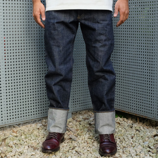 Big John 15.8oz. "Extra" Organic Cotton Selvedge Jeans (Slim Straight)