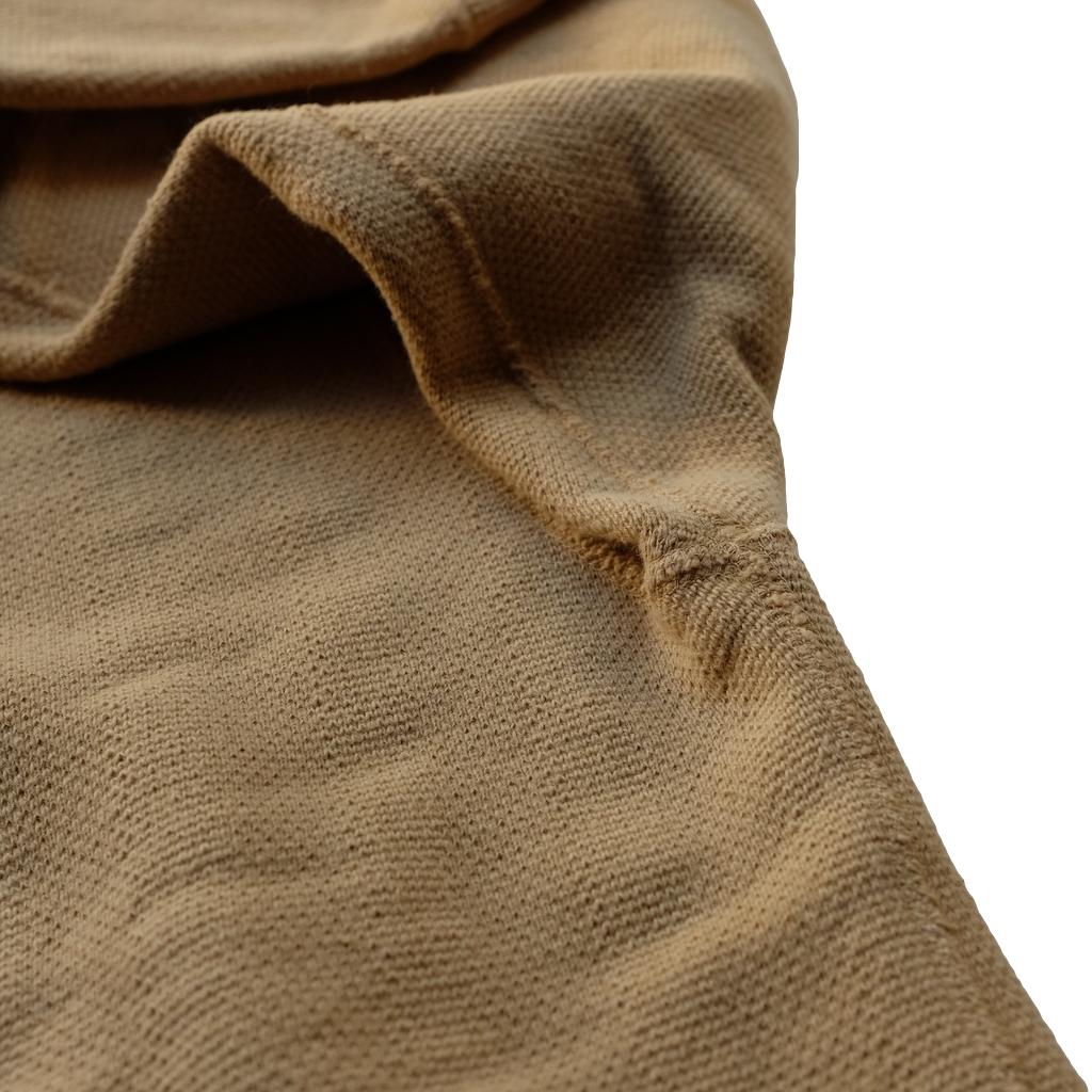 OD+LW Natural Kakishibu Dyed Vintage Jacquard Knit Crewneck Sweatshirt