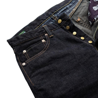 Momotaro 15THL01 15th Anniversary Left-Hand Twill Selvedge Jeans (Narrow Tapered)