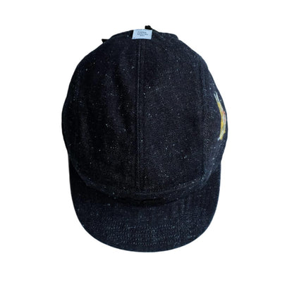 The Factory Made Nep Denim Vet Cap