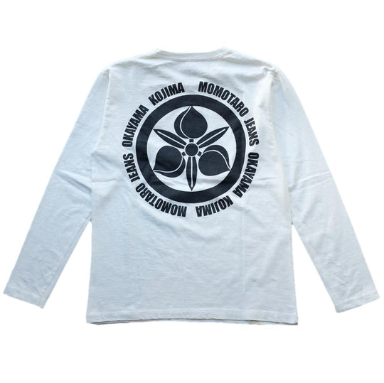 Momotaro GTB Back Logo Print LS Tee