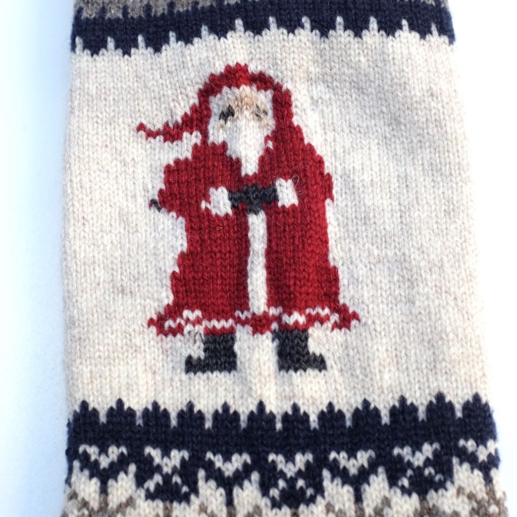 Chup Socks Santa (Blue) - Okayama Denim Accessories - Selvedge