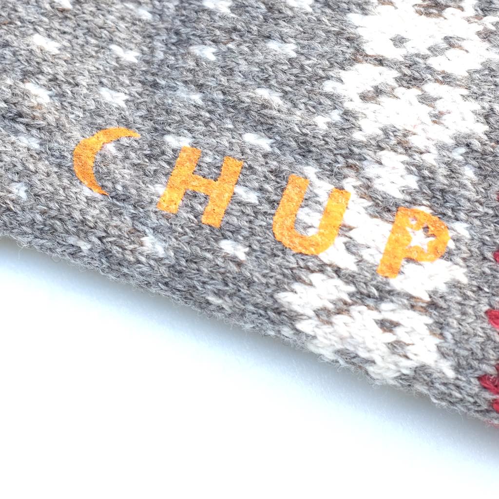 Chup Socks Santa (Brown) - Okayama Denim Accessories - Selvedge