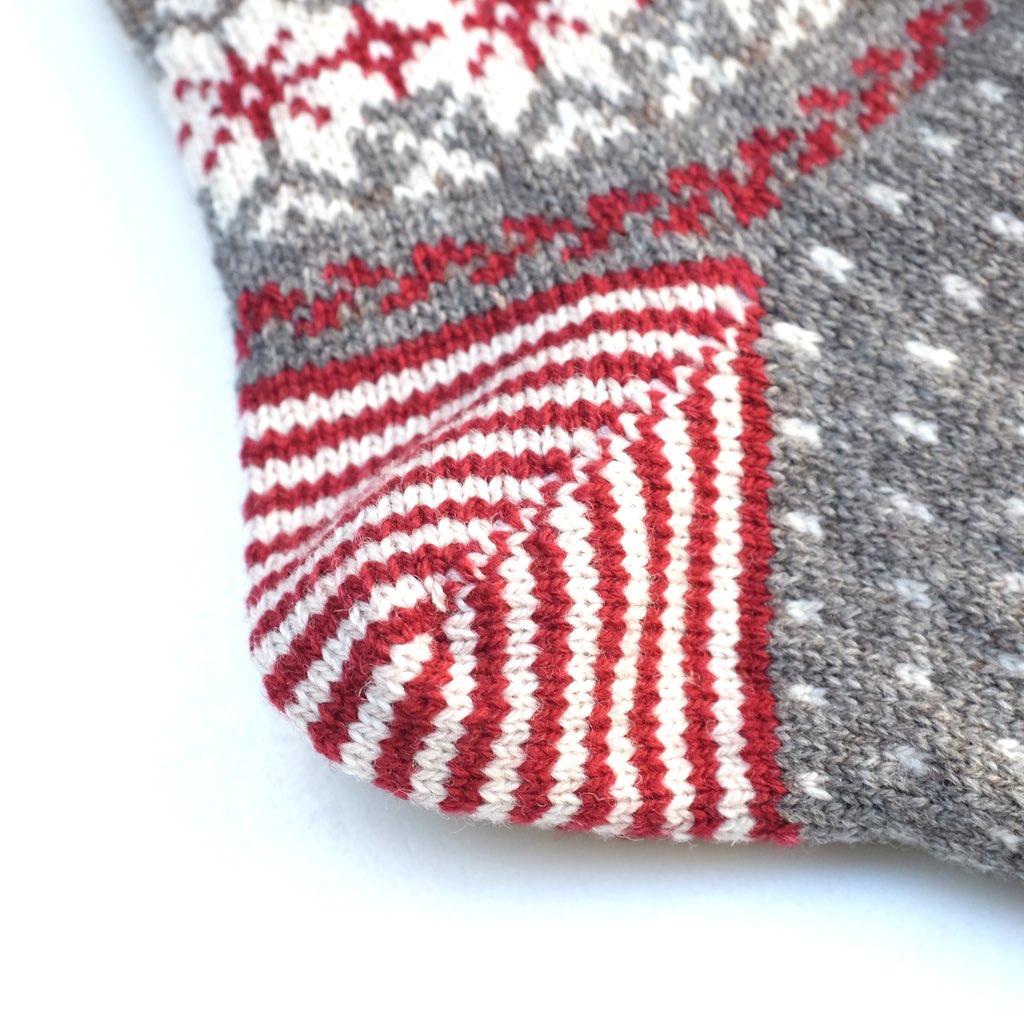 Chup Socks Santa (Brown) - Okayama Denim Accessories - Selvedge