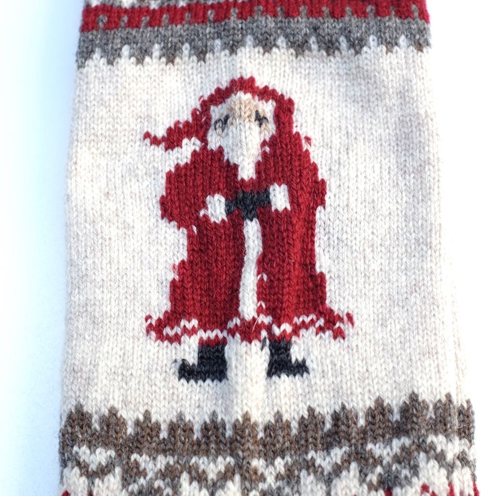 Chup Socks Santa (Brown) - Okayama Denim Accessories - Selvedge