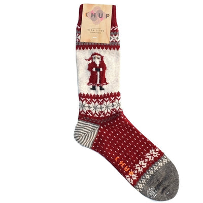 Chup Socks Santa (Red) - Okayama Denim Accessories - Selvedge