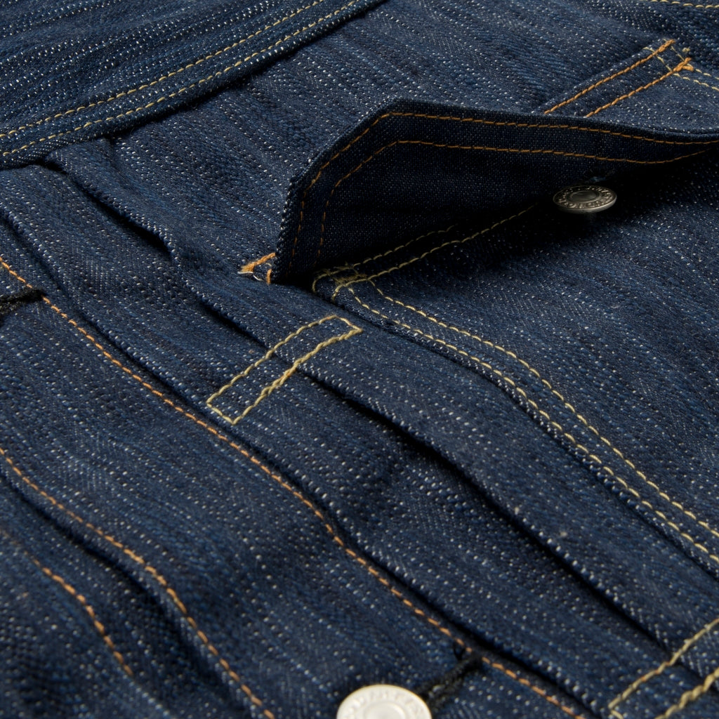 Studio D'Artisan 15oz. Tokushima Natural Indigo Type II Selvedge Jacke ...