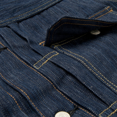 Studio D'Artisan 15oz. Tokushima Natural Indigo Type II Selvedge Jacket