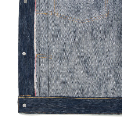 Studio D'Artisan 15oz. Tokushima Natural Indigo Type II Selvedge Jacket