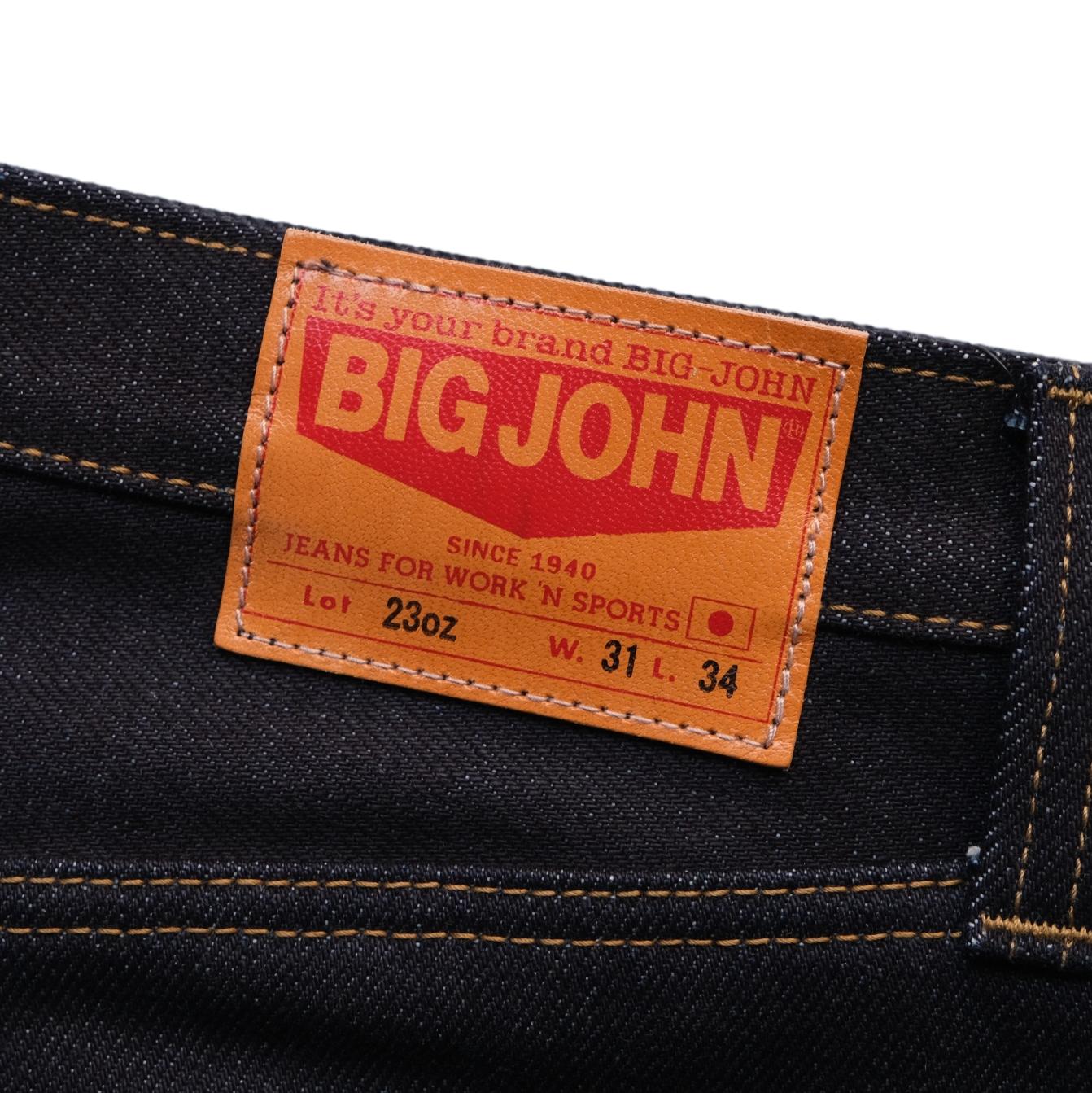 Big John 23oz. "Tough Jeans" Regular Straight - Okayama Denim