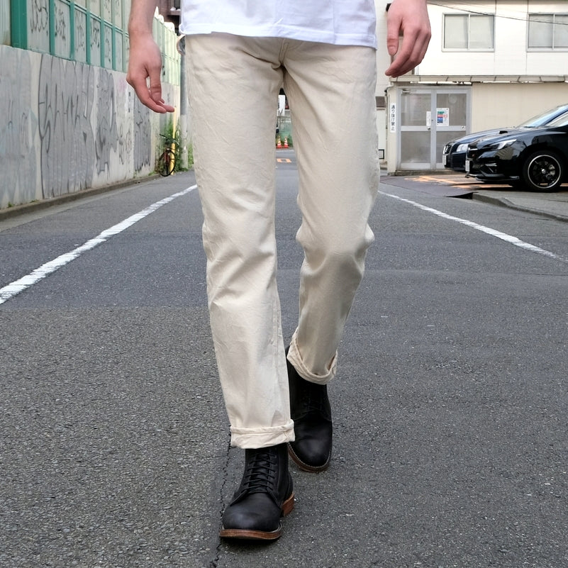 Fullcount 1108EC Ecru Selvedge Jeans (Slim Straight)