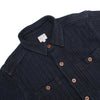 Momotaro Indigo Dobby Herringbone Shirt