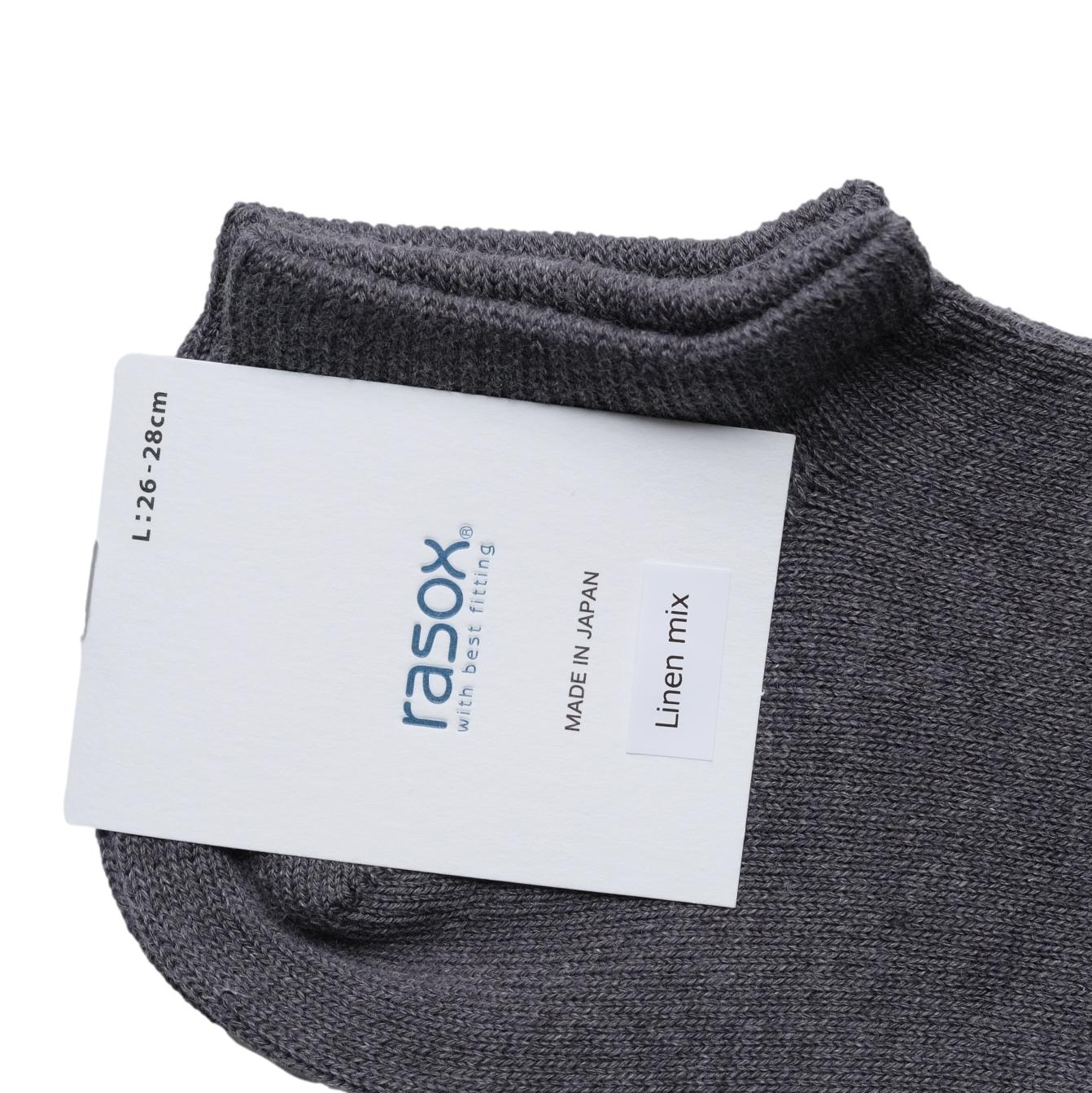 Rasox Cotton x Linen Ankle Socks