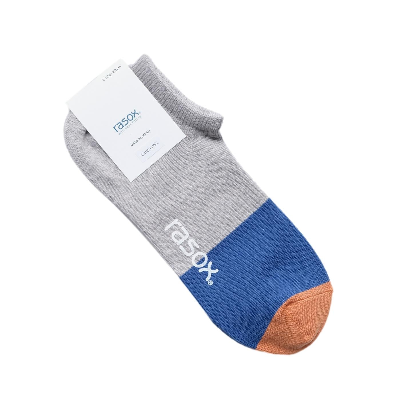 Rasox Cotton x Linen Ankle Socks