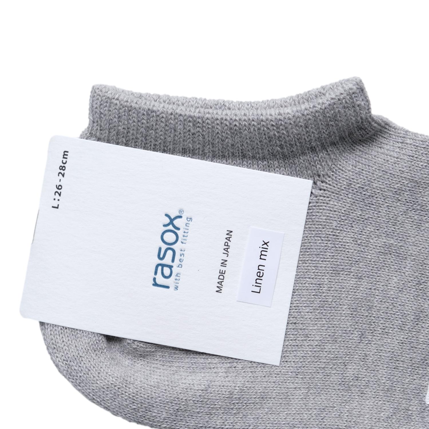 Rasox Cotton x Linen Ankle Socks